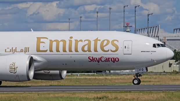 Emirates SkyCargo at Frankfurt Airport