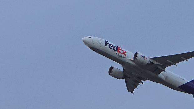 FedEx Boeing 777F at Frankfurt Airport