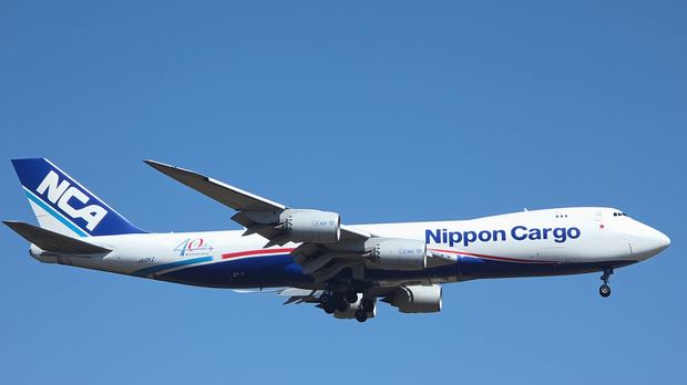 Nippon Cargo Airlines Boeing 747F 40th Anniversary Sticker