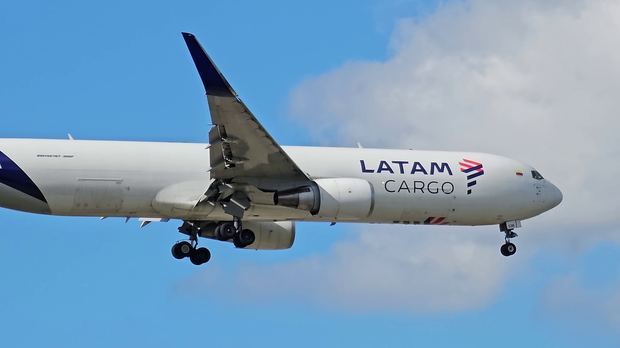 LATAM Cargo Boeing 767-300F at Frankfurt Airport