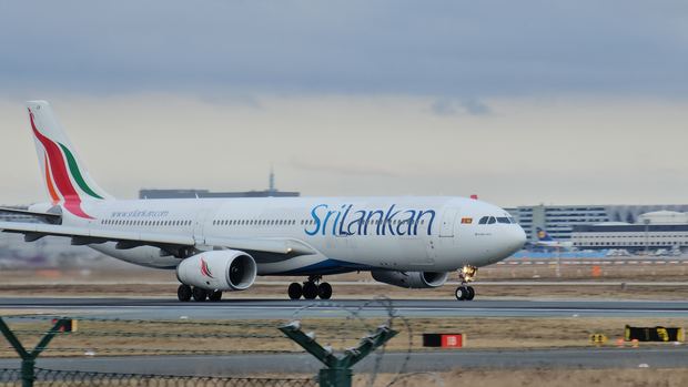 SriLankan Airlines Airbus A330 at Frankfurt Airport