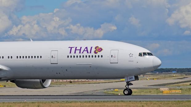 Thai Airways Boeing 777 at FRA